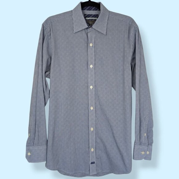 Johnston & Murphy Tailored Fit Plaid Shirt - Picture 1 of 6